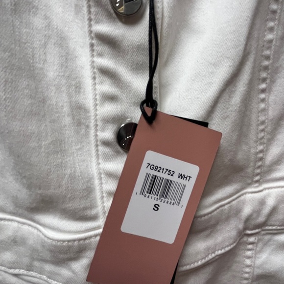 Jen 7 white denin dress size Small - Picture 2 of 6